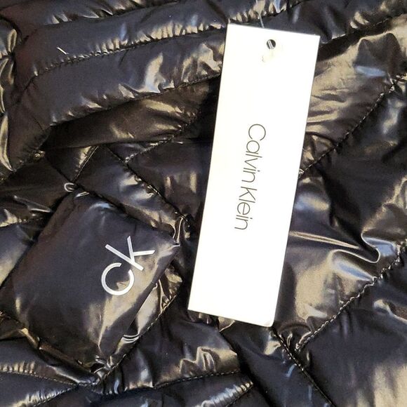 Calvin klein men's jacket ( packable) water resistant  NEW - Picture 9 of 9